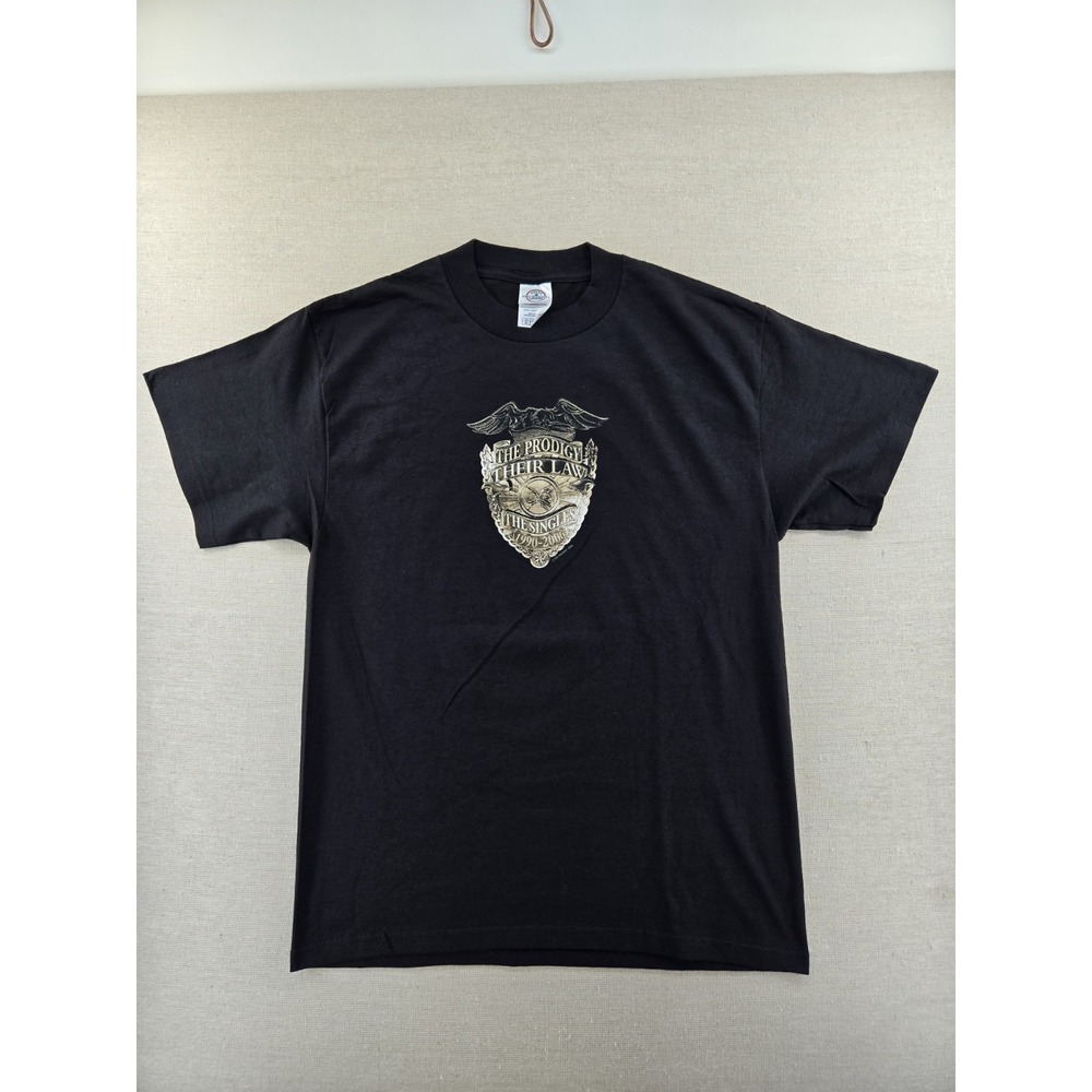 Vtg 2006 The Prodigy Their Law The Singles Band T-Shirt Black Delta Pro Weight